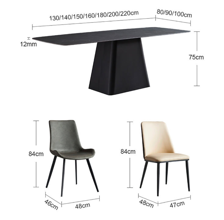 Bontempi Dining Table, Sintered Stone-Weilai Concept-Weilai Concept