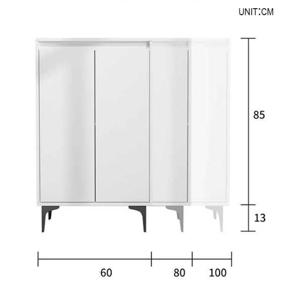Cethy Wood Shoe Storage, White-Weilai Concept-Weilai Concept