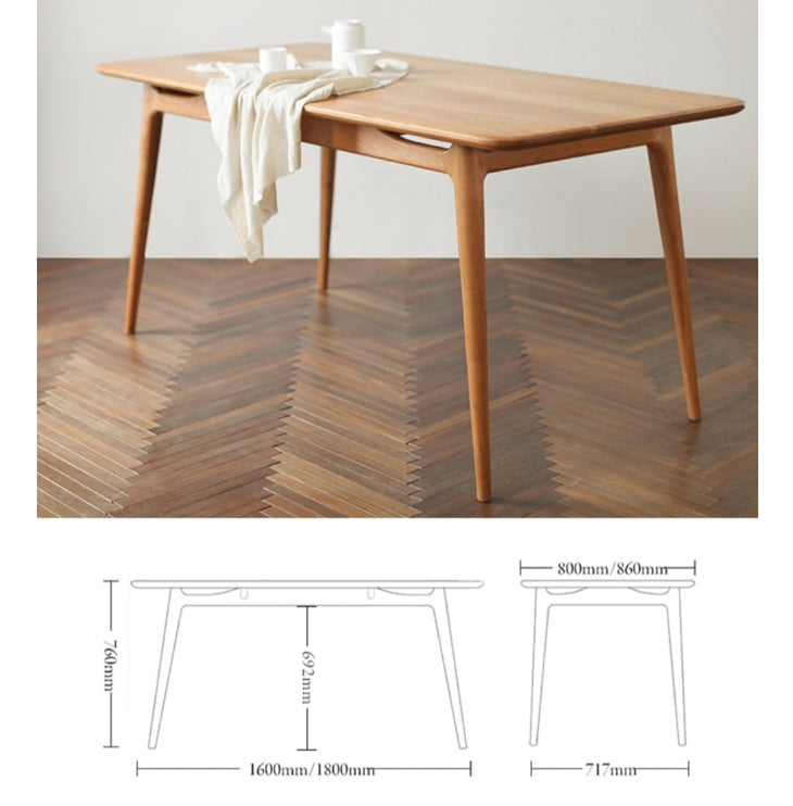 Giano Dining Table, Oak-Weilai-Weilai Concept