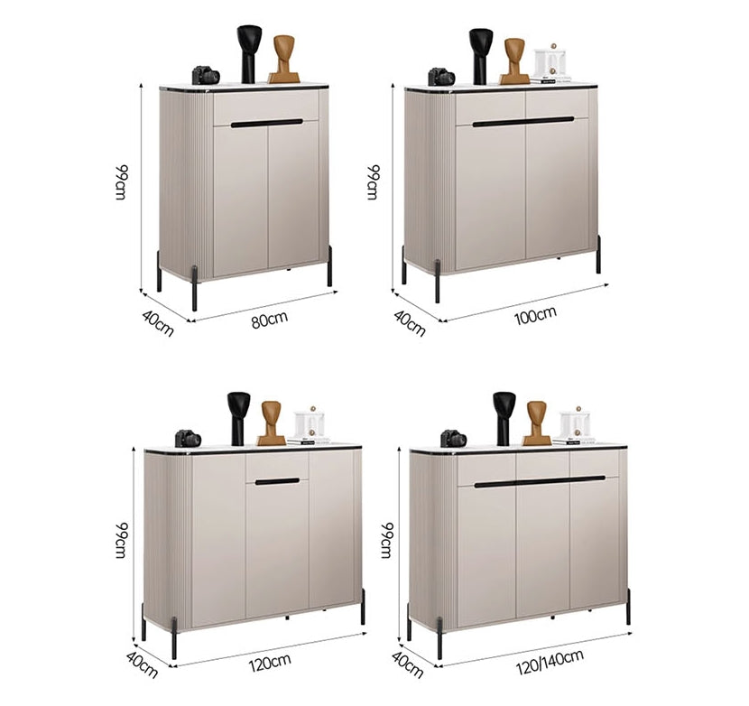 Samantha Shoe Storage, Off White-Weilai Concept-Weilai Concept