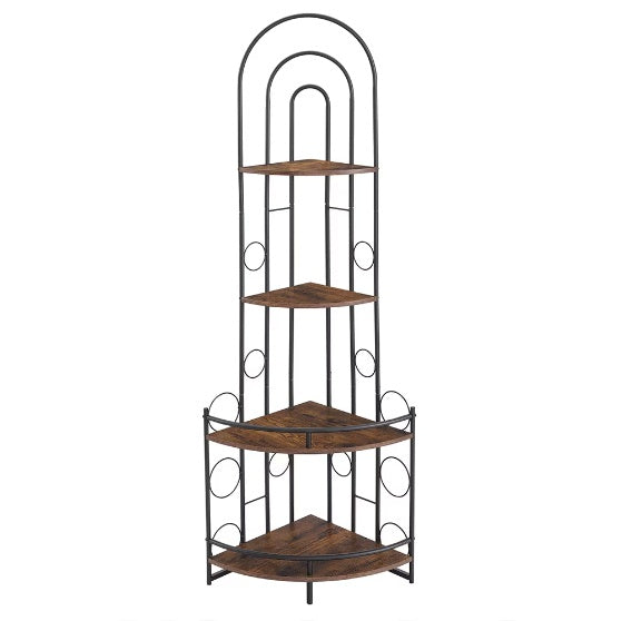 Plant Stand With Metal Frame