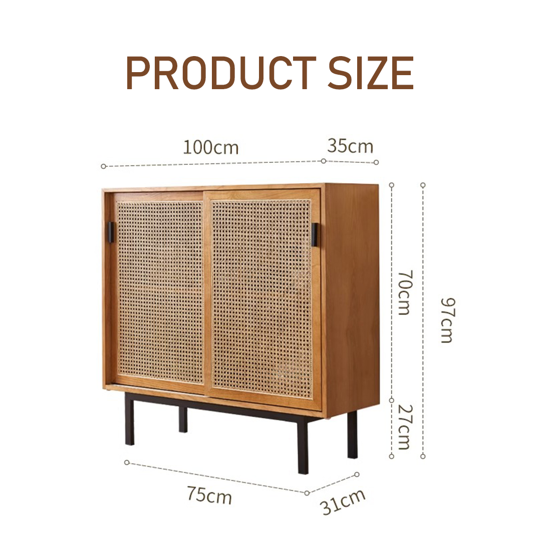 Haven Rattan Sideboard, Side Cabinet-Weilai Concept-Weilai Concept