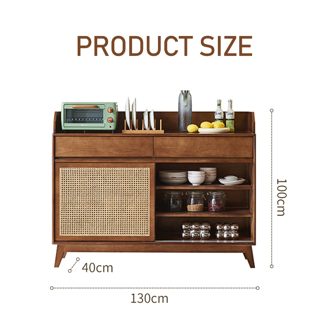Cameron Sideboard, Glass Door-Weilai Concept-Weilai Concept