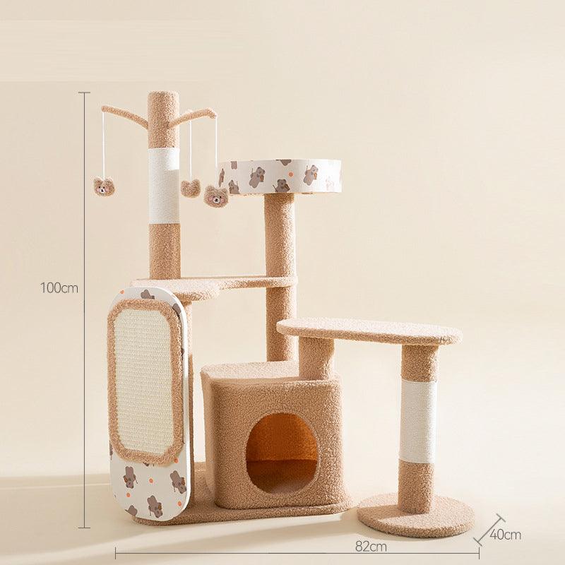 HOH Lovely Bear Cat Climber, Cat Tree-Weilai Concept-2-Weilai Concept