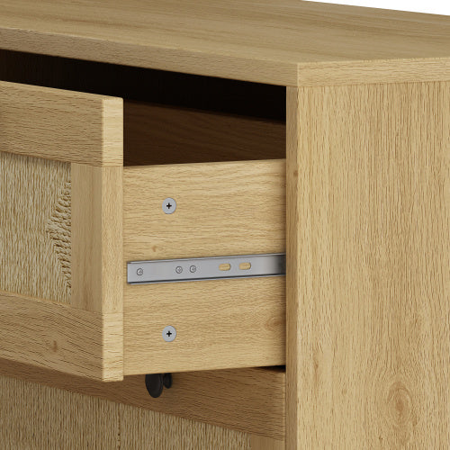 Drawer Storage Cabinet Rope Woven Drawer