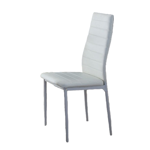 modern style leather chairs White