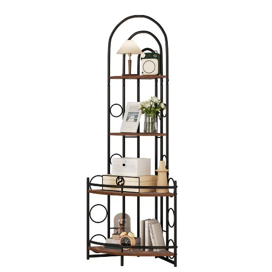 Plant Stand With Metal Frame