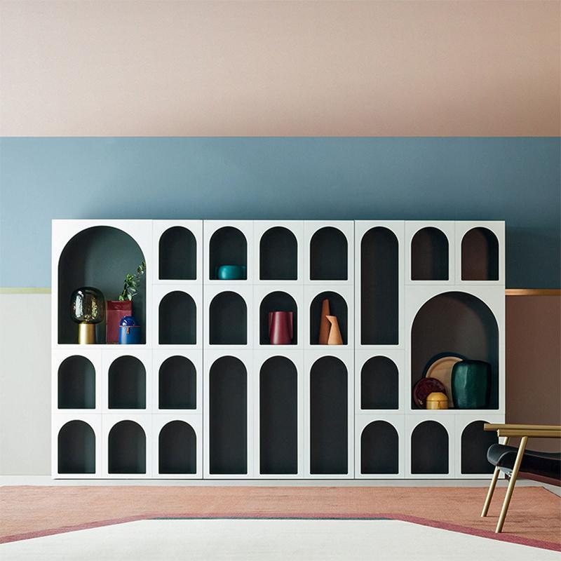 Bayron Bookcase, Shelving Unit, Six Layouts-Weilai Concept-Weilai Concept