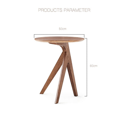 NN24 Side Table, Soild Wood-Weilai Concept-Weilai Concept