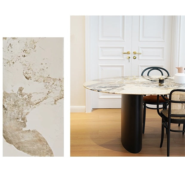 Tambo Dining Table, Pebble Shape, Sintered Stone-Weilai Concept-Weilai Concept