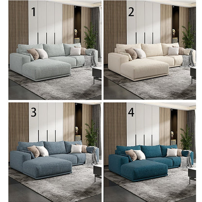 Frances Three Seater Corner, Four Seater Corner Sofa, Cotton Linen-Weilai Concept-Weilai Concept