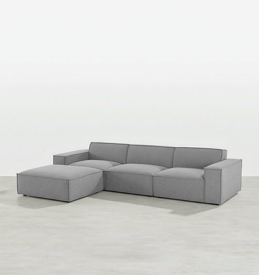 oakland four seater sofa, four seater corner sofa, modular sofa in modern living room