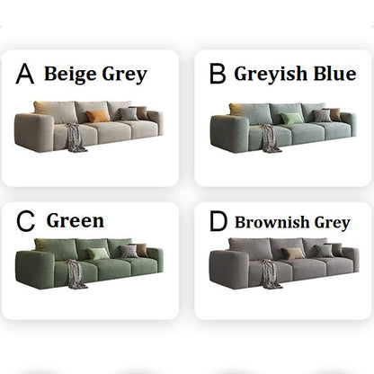 Lionel Three Seater Sofa, Linen-Weilai Concept-Weilai Concept