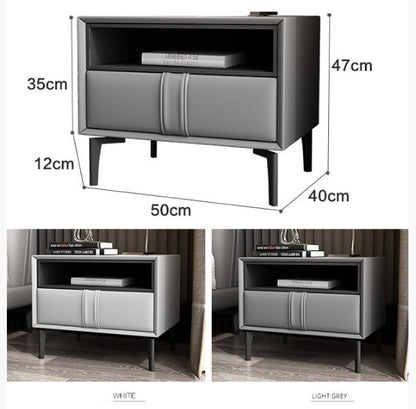 Mogensen Bedside Table, Grey-Weilai Concept-Weilai Concept