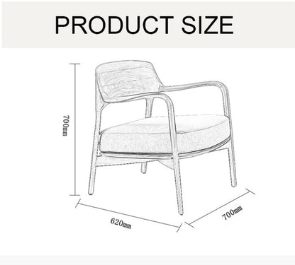 Hans Wegner Inspired Armchair, Dark Oak-Weilai Concept-Weilai Concept