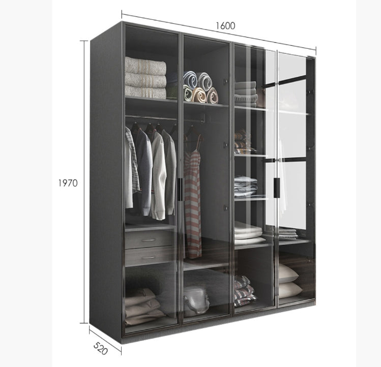 KA9370 Wardrobe, Different Sizes Available-Weilai Concept-Weilai Concept