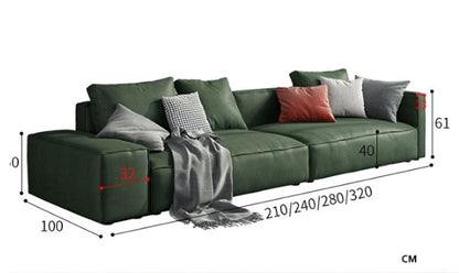 Aula Two Seater, Three Seater, Four Seater Sofa, Modular Sofa, Leathaire-Sofas-Weilai Concept-Weilai Concept