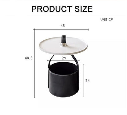 Edwina Side Table, Small-Weilai Concept-Weilai Concept