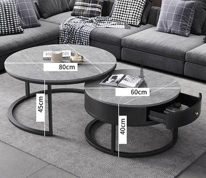 Leslie Nesting Coffee Table-Weilai Concept-Weilai Concept