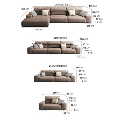 Montgomery Two Seater Sofa, Single Seater, Leatheraire-Weilai Concept-Weilai Concept
