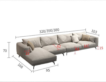 NR23 Two/Three Seater Sofa, Leathaire-Weilai Concept-Weilai Concept