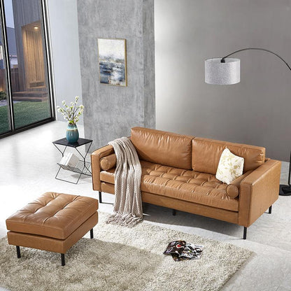 Minimalism Two Seater, Three Seater Sofa, Corner Sofa, Real Leather-Weilai Concept-Weilai Concept