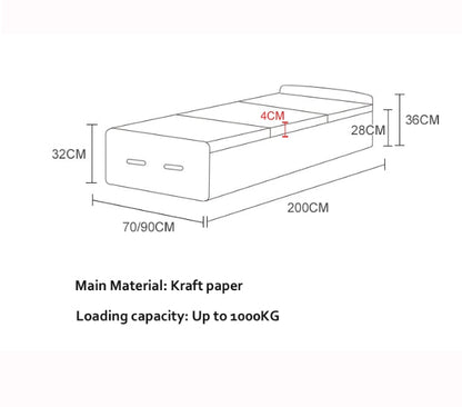 Accordion Folding Single Bed-Weilai Concept-Weilai Concept