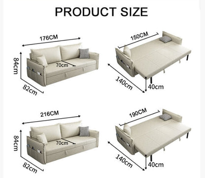 SB172 Two Seater Sofa Bed-Weilai Concept-Weilai Concept