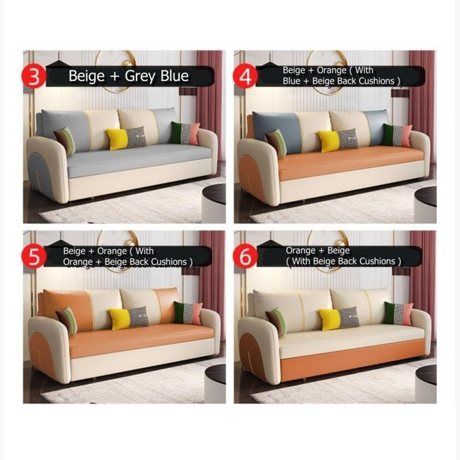 Sibyl Two Seater Sofa Bed-Two Seater Sofa-Weilai Concept-Weilai Concept