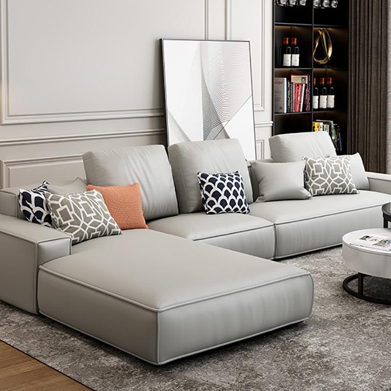 Nevaeh Three Seater Corner Sofa, Leathaire-Weilai Concept-Weilai Concept