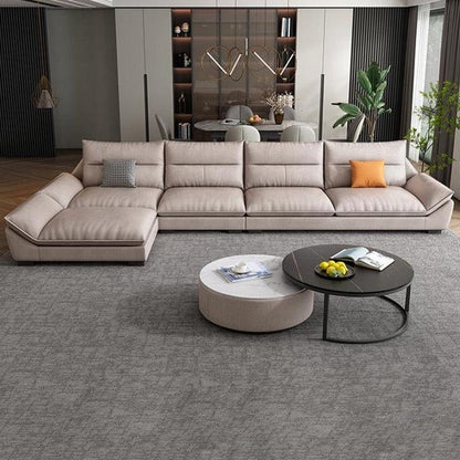 A900 Quinn Four Seater, Four Seater Corner Sofa, Leathaire-Sofas-Weilai Concept-Weilai Concept