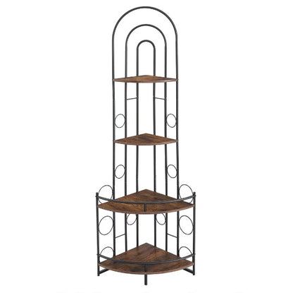Plant Stand With Metal Frame