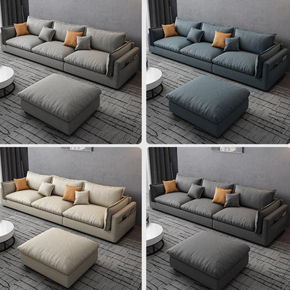 G918 Amos Three Seater Sofa Corner, Leathaire-Weilai Concept-Weilai Concept