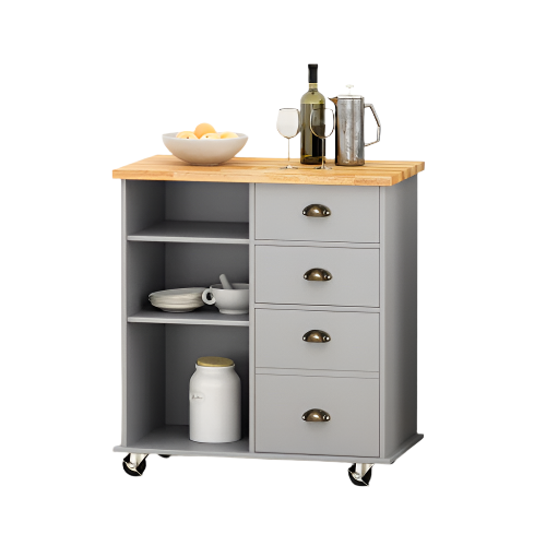 Kitchen Trolley 2 Drawers - 1 Door