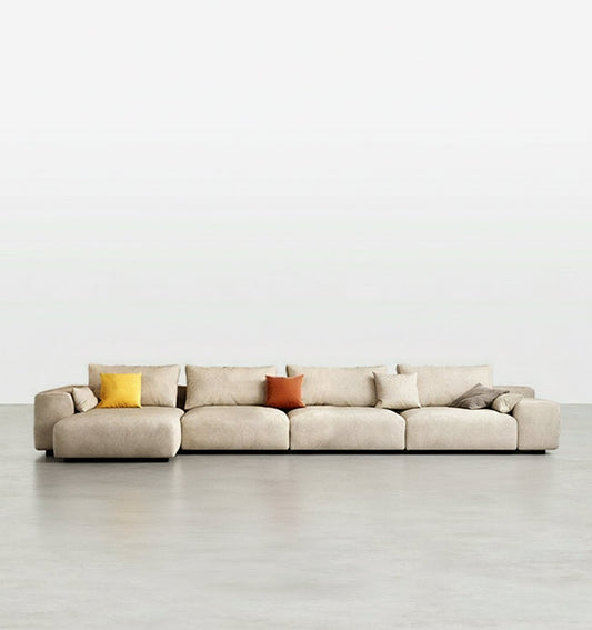 r87 calvin four seater, five seater sofa, corner sofa, leathaire in modern living room