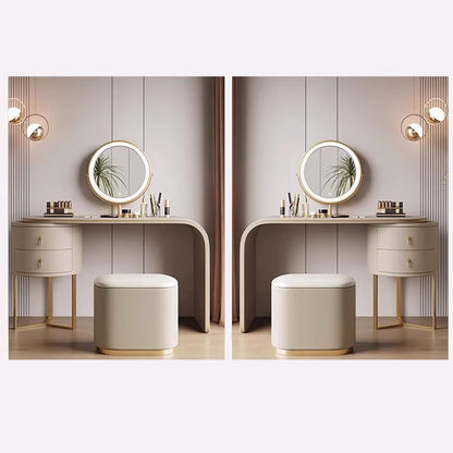 Noorali Dressing Table with Mirror, More Colors Available