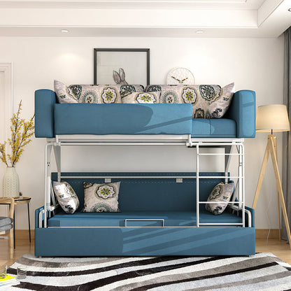 Pérez Two Seater Sofa Bed, Bunk Bed, Linen-Weilai Concept-Weilai Concept
