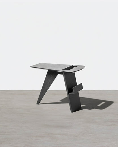 Pallas Side Table, With Magazine Rack