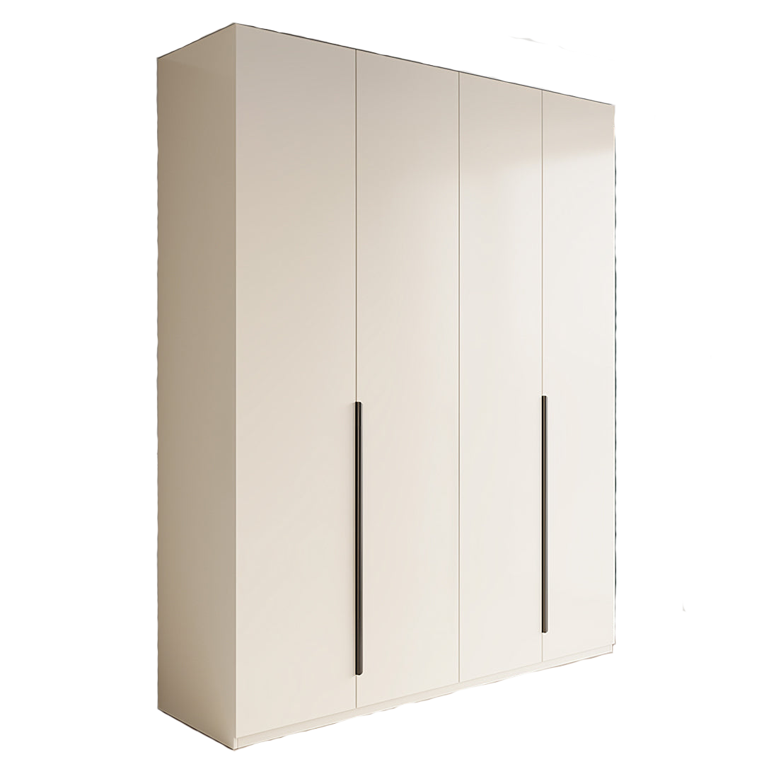 petrov wooden wardrobe, cream wardrobe in bedroom
