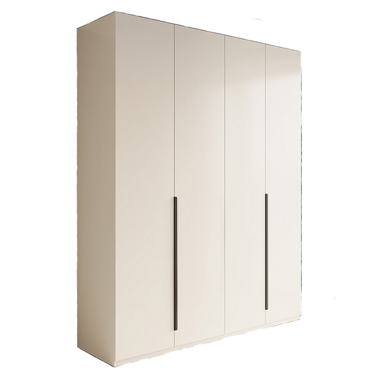 petrov wooden wardrobe, cream wardrobe in bedroom