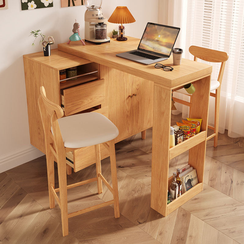 Melissa Folding Bar Table With Sideboard-Weilai Concept-Weilai Concept