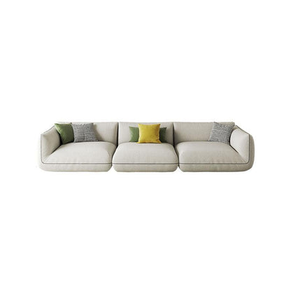 TOFU Agnes Three Seater Sofa, Modular Sofa, Suede-Weilai Concept-Weilai Concept