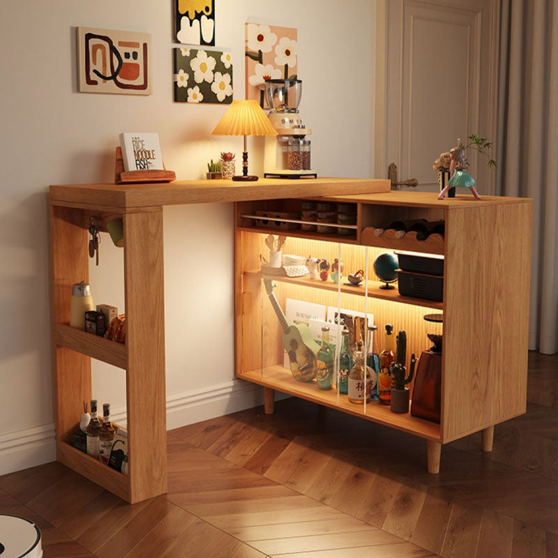 Melissa Folding Bar Table With Sideboard-Weilai Concept-Weilai Concept