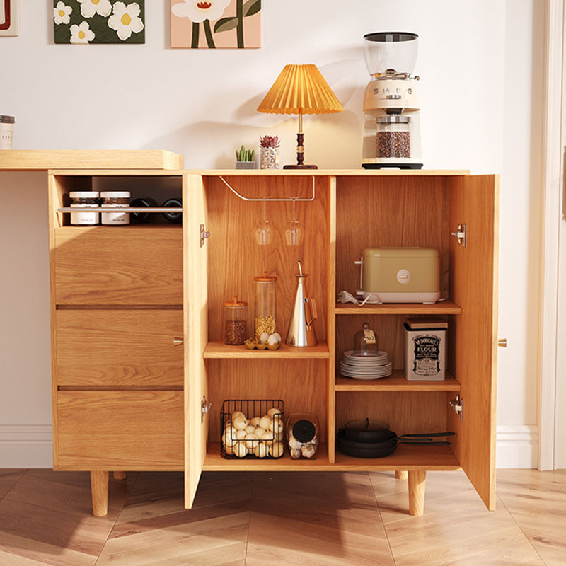 Melissa Folding Bar Table With Sideboard-Weilai Concept-Weilai Concept