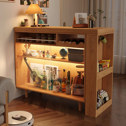 Melissa Folding Bar Table With Sideboard-Weilai Concept-Weilai Concept