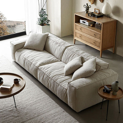 Jerome Three Seater Sofa, Cotton Linen-Weilai Concept-Weilai Concept