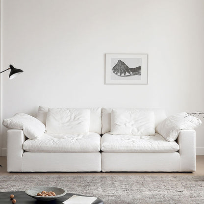 Ransom Two Seater Sofa, Linen-Weilai Concept-Weilai Concept