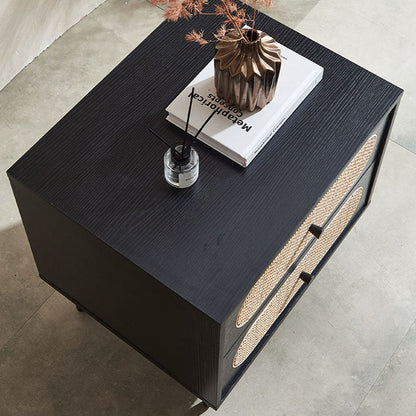 Matthew Bedside Table, Rattan-Weilai Concept-Weilai Concept