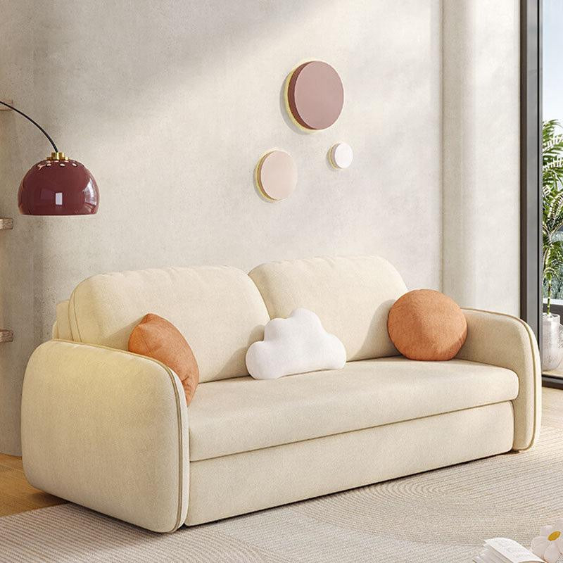 Lunana Two Seater Sofa Bed With Drawer-Weilai Concept-Weilai Concept