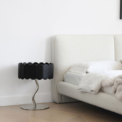 Sinclair Bedside Table, Black-Weilai Concept-Weilai Concept